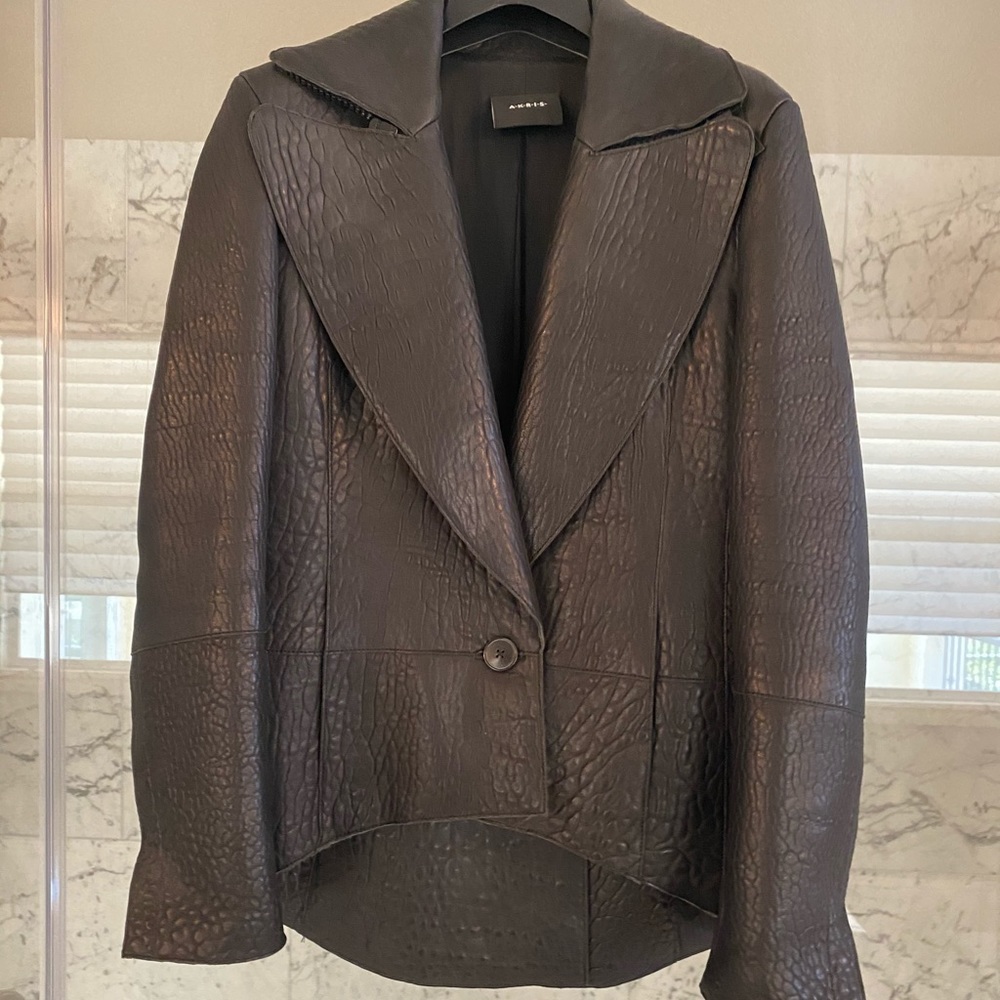 Gorgeous Akris leather jacket